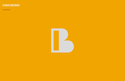 BI studio branding design flat icon logo minimal