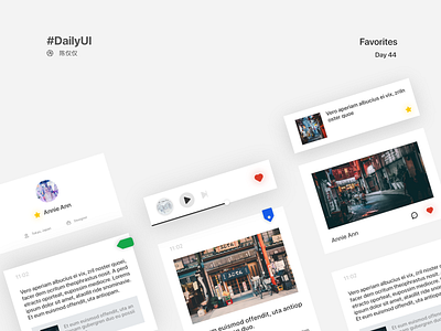 DailyUI Day44-Favorites 100daychallenge 100days app collection comment daily 100 challenge daily ui dailyui dayliui design favorite favorites favourite like likes mobile ui ux