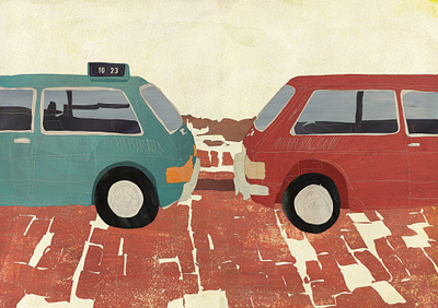 Shot #11765225 car illustration landscape