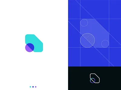 Nanobeak logo brand design brand identity branding color palette colorful logo geometric logo logo logo design logodesign logos logotype minimal n logo space turquoise