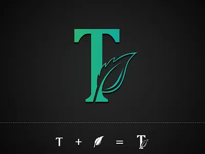 T + Leaf Logo Design brand identity branding branding design design illustration logo logo design logodaily logodesign logodesigner logodesigns logos logotype modern vector