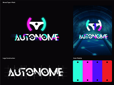 Driverless Car Logo branding dailylogochallenge design driverless car futurism futuristic illustrator logo minimal minimalist logo type typography vector visual design
