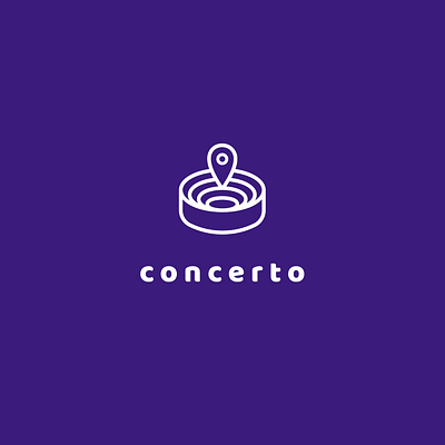 Concerto app challenge concert concerto design logo logo design logocore logotype tickets typography