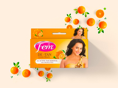 Fem Bleach Packaging Concept branding design illustration photograpy typography