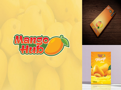 Mango Hub Logo & Packaging Design appdesign appdesigner brandidentity branding brandingdesign businesslogo creative logo creativedesign fruitlogo graphicdesign graphicdesigner illustration logo logodesign logodesigner logos modernlogo packagingdesign printdesign