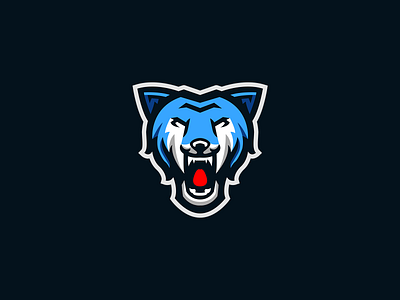 Wolf Mascot Logo Design By Tzery. 2d art branding clean design icon illustration illustrator logo logodesign mascot mascotlogodesign mascotlogos minimal vector