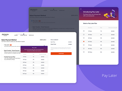 Pay Later b2b b2c checkout page design ecommerce app illustration interaction design pay later payment shopping app shopping cart ui ux vector visual design web webdesign website design