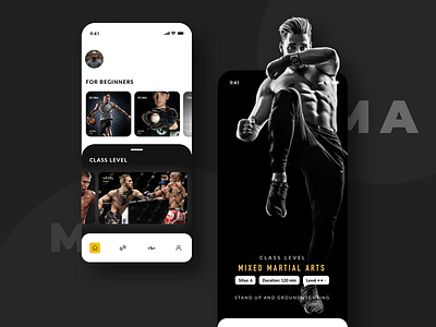 BeFit Concept card fitness fitness app minimalist ui ui design uiux ux