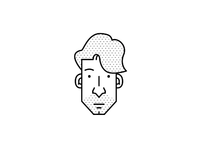 Face art artwork characters design face graphicdesign illustration line art minimalist person portrait vector