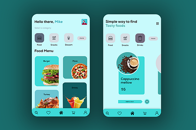 food app ui app app design app interface best app ui design food apps mobile app design resturent resturent app design ui uidesign uiux