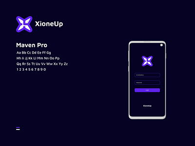 XioneUp logo concept brand branding design graphic design illustration logo motion graphics ui ux vector