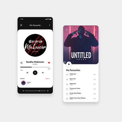 Music Player App Concept Deign appdesign behance dailyui interfacedesign ui uichallenge uidesign uidesigninspiration userexperience webdesign