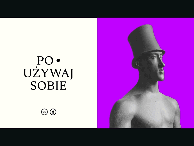 Treat yourself / Poużywaj sobie, part II 🎩 2d aftereffects animation character creative commons design gif public domain