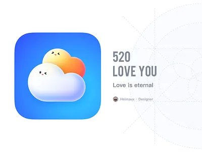 Love is eternal 520 app design home icon ui visual