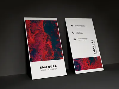 Vertical Business Card business branding business card design business card mockup business card psd business cards businesscard cool business card elegant business card impressive business card minimal business card professional business card unique business card vertical business card