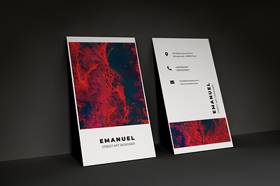 Vertical Business Card business branding business card design business card mockup business card psd business cards businesscard cool business card elegant business card impressive business card minimal business card professional business card unique business card vertical business card