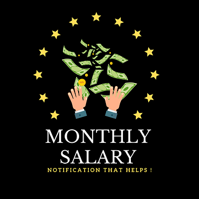 MonthlySalary.in Logo branding canva design icon illustrator logo logo design logotype typography vector web