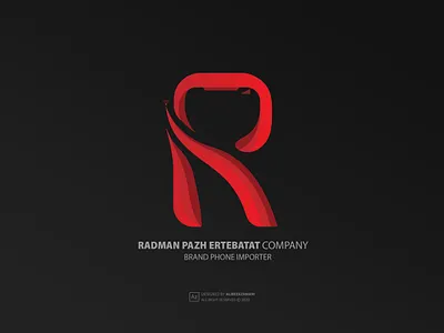 logo design for radman pazh company brand branding company logo design icon logo logodesign ui ux