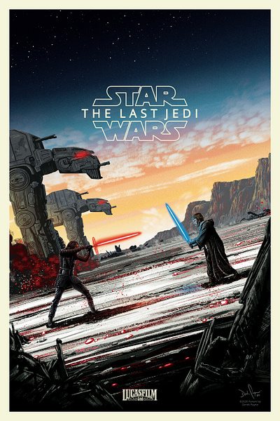 The Rebellion is reborn today. "The Last Jedi" alternative movie poster amp digital art digital painting disney illustration kylo ren lucasfilm luke skywalker mountains movie movie poster poster poster design star wars sunrise the last jedi