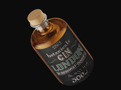 Chalk lettering for gin label blackboard calligraphy calligraphy and lettering artist chalk chalk art chalk lettering chalkboard gin label packaging