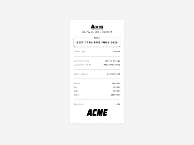 Receipt(Free Source) design paper print printer receipt receipts thermal thermal print thermal printer ui ux wiggly