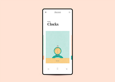 Mobile app illustrations app colorful design flat illustration minimal mobile mobile design mobile illustration pastel color vintage design