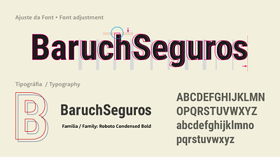 Baruch Seguros • Visual Identity brand brand identity branding brands identidade visual logo logotipo marcas type visual identity