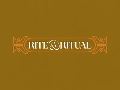 Rite & Ritual Concept | WIP 60s 70s art nouveau brand identity brand identity branding logo psychadelic vintage
