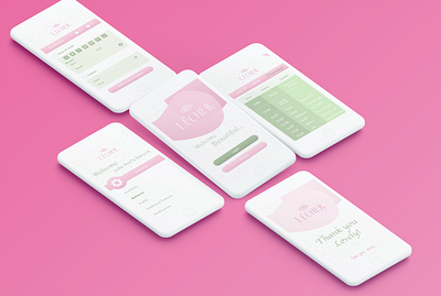 Lecher beauty saloon application adobe photoshop adobe xd app app design app mockup app ui application application design beauty saloon flat interaction design lecher mobile app mobile app design mobile design mobile ui mockup mockup design ui design uiux