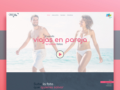 Aruba - Save the Pic aruba branding design flat flat color fullcolor love minimal savethepic ui ui design web website xav