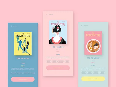 book app colour exploration app bookapp books brand branding colour design mobi mobi ui typography ui user interface