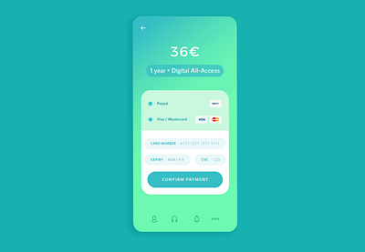 Daily UI 002 checkout dailyui dailyui 002 payment ux