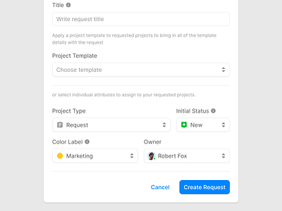 Request Form design system figma form input project request text field ui ui kit wireframe