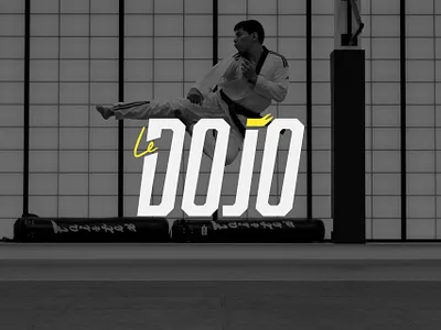 Le dojo design illustration illustrator logo typography vector