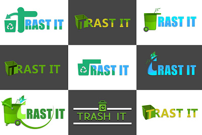 Trash logo design designer game art game design gamedesign icon icon design logo photoshop ui ux