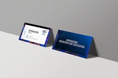 Businesscard for a 3d mapping company business card business card design businesscard