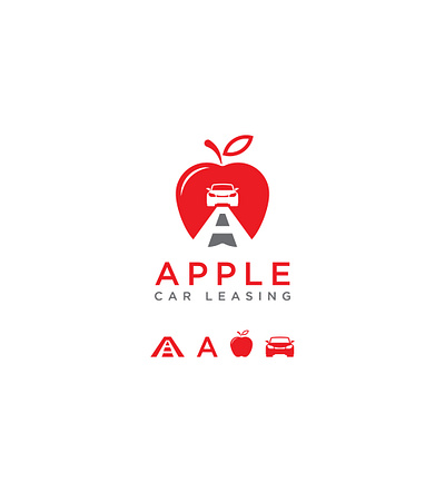 Apple car leasing ( unused ) brand branding design dribbble dribbble best shot icon illustration logo logo design logo design concept