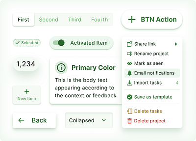 React UI kit - Raised styled components app badge button chip design design system dialog dropdown figma input material pop react tab ui ui kit