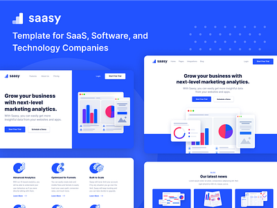 Web Design | Saasy - Saas & Tech Startup Webflow Template business enterprise home homepage landing landing page landingpage product product design saas saas web software startup technology web web design webdesign webflow website