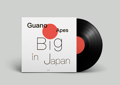 Vinyl cover design Guano Apes design vinyl cover