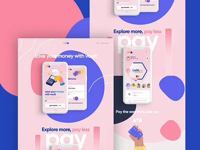Core App app color iphone landing logo page responsive web