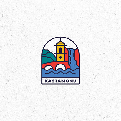 City Logo & Branding/Kastamonu brand design branding city city illustration citylogo design drawing flat graphicdesign icon illustrator landmark line logo logo design