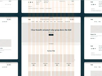 CBDcity • Wireframe cbd cbd logo ecommerce ecommerce business ecommerce design ecommerce shop online shopping shopify uiux webdesign wireframe