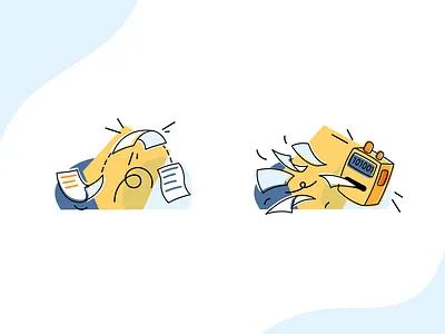 Branding illustrations art direction branding design drawing illustration illustrator machine one paper robot vector zero