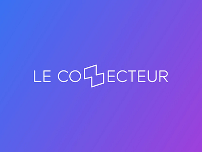 Le Connecteur animation branding branding design code design javascript logo programming webanimation zdog