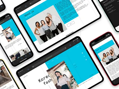 Capacity. A Korean fashion agency agency brand brand design capacity clothes design fashion korea korean style ui ux web