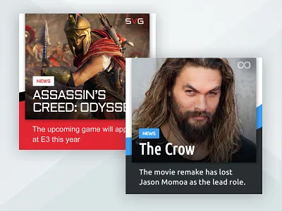 Instagram News Card Templates entertainment graphic design marketing social media visual design