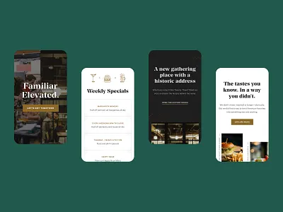 123 Tavern Mobile design grand rapids layout mighty mobile restaurant web web design