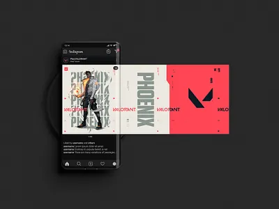 Phoenix Social Reveal art direction game games gaming valorant