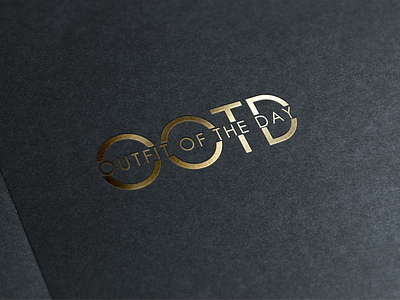 OOTD Logo logo logo design typography